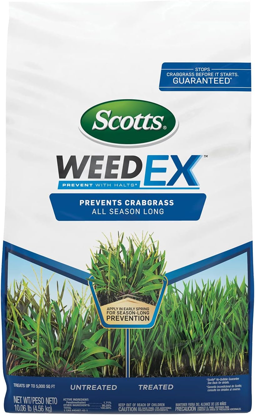 Scotts WeedEx Prevent with Halts, Crabgrass Preventer, [...]