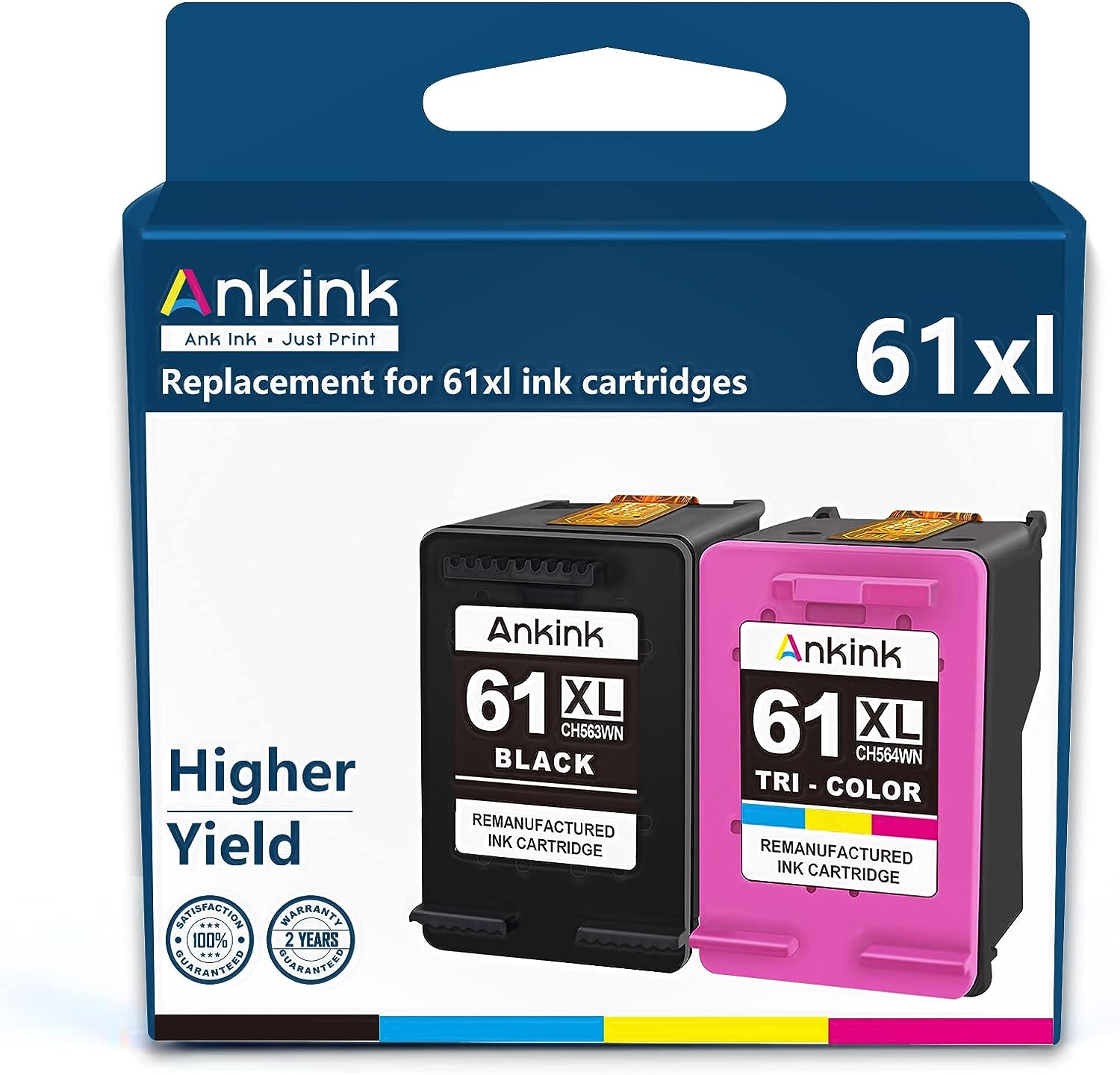 Ankink 61XL Black Color Ink Cartridge Combo Pack [...]