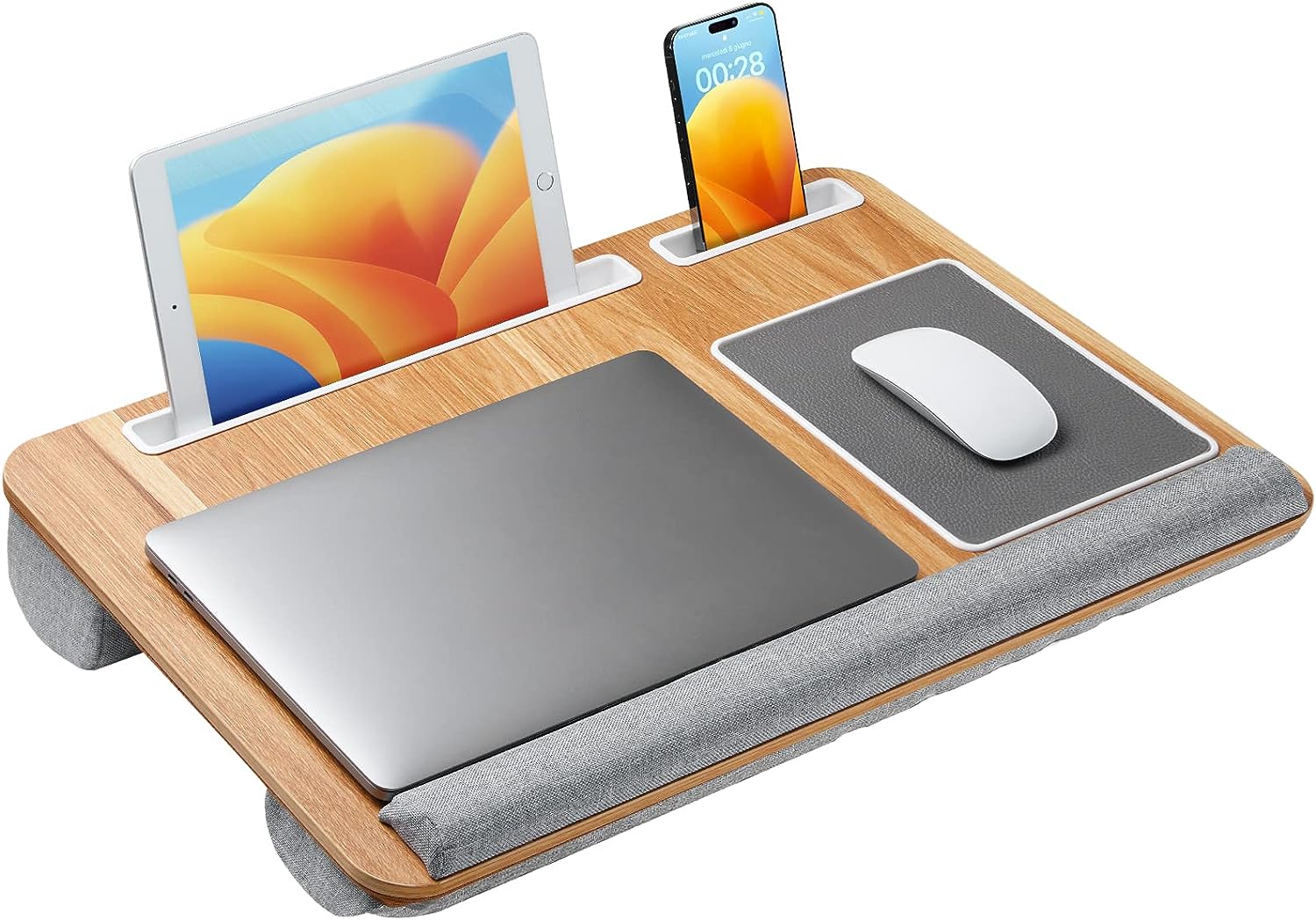 Totnz Lap Desk, Home Office Laptop Desk Fits up to 17 [...]