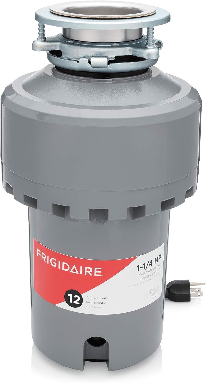 Frigidaire 1.25 HP Corded Garbage Disposal for Kitchen [...]
