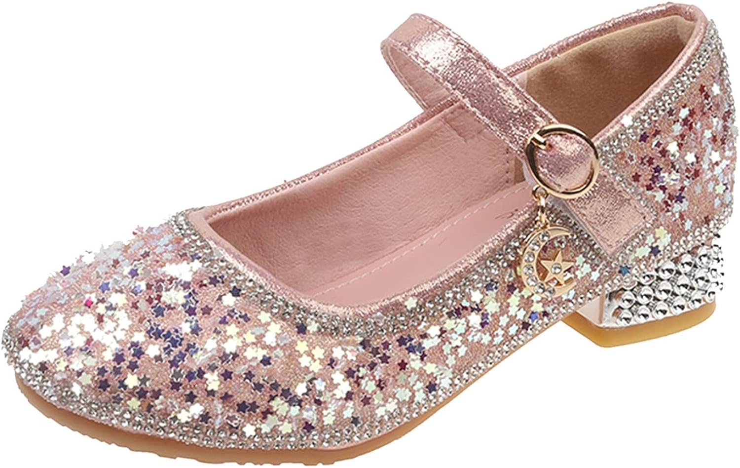 Children Shoes Princess Crystal Shoes Single Shoes [...]