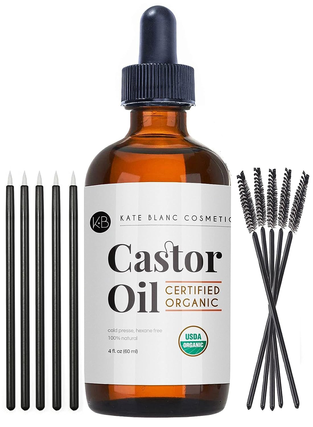 Organic Castor Oil (4oz), USDA Certified, 100% Pure, [...]