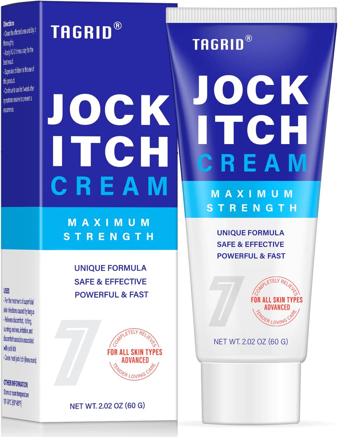 TAGRID Jock Itch Cream, Jock Itch, Tinea Cruris, Jock [...]
