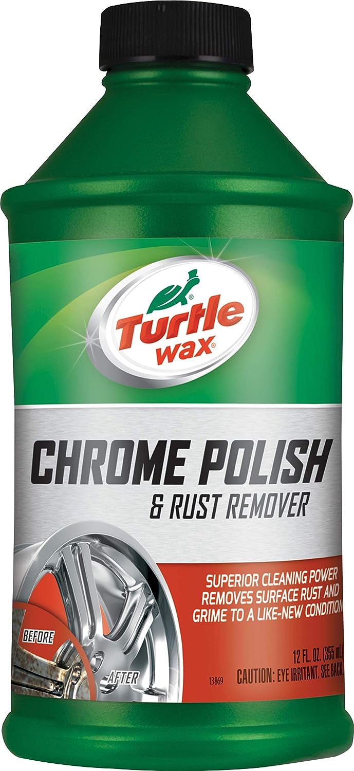 Turtle Wax T-280RA Chrome Polish & Rust Remover - 12 oz.