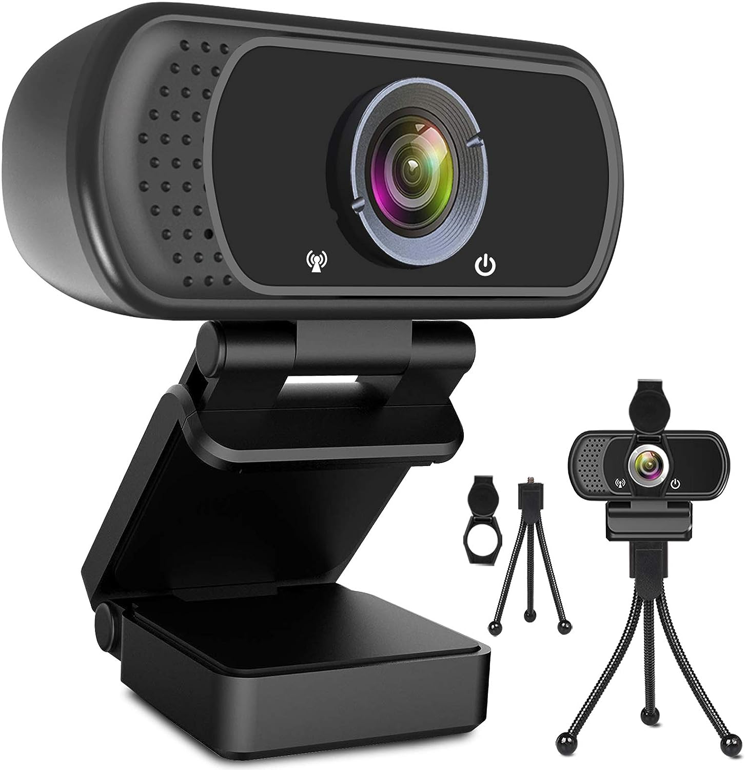 Webcam HD 1080p Web Camera, USB PC Computer Webcam [...]