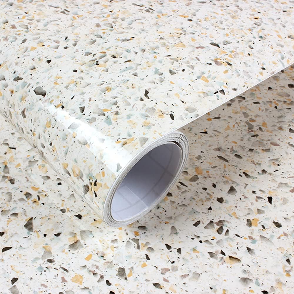 Glossy Granite Paper for Countertops Marble Peel and [...]