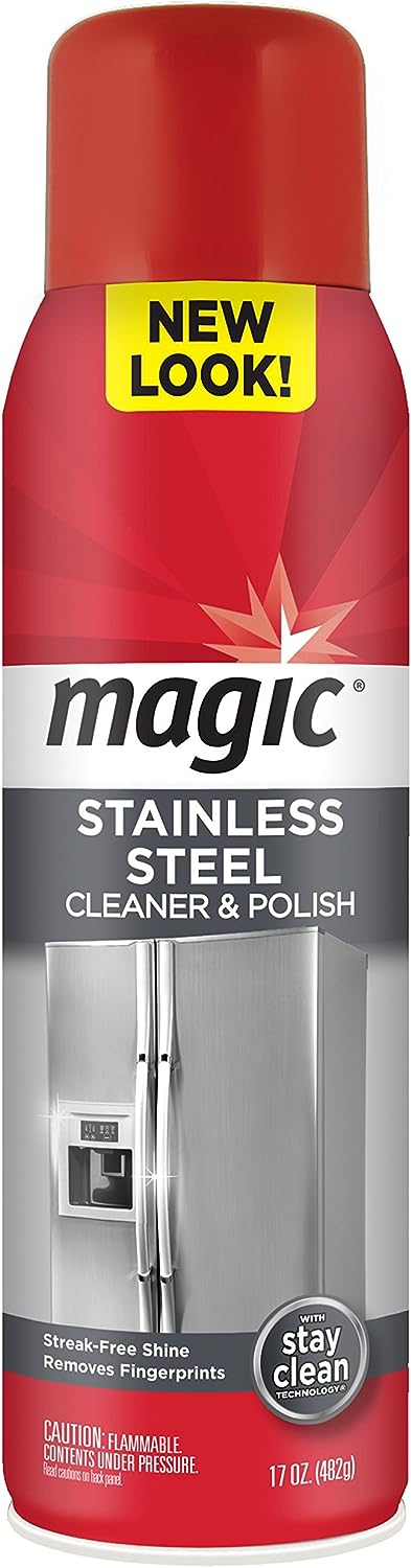 Magic Stainless Steel Cleaner Aerosol - 17 Ounce - [...]