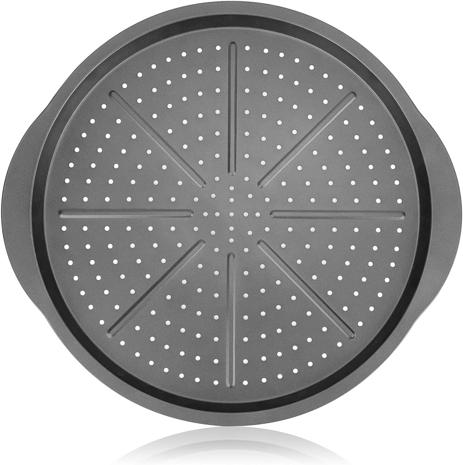 Beasea Bakeware with Holes Pizza Pan, 14 Inch Nonstick [...]