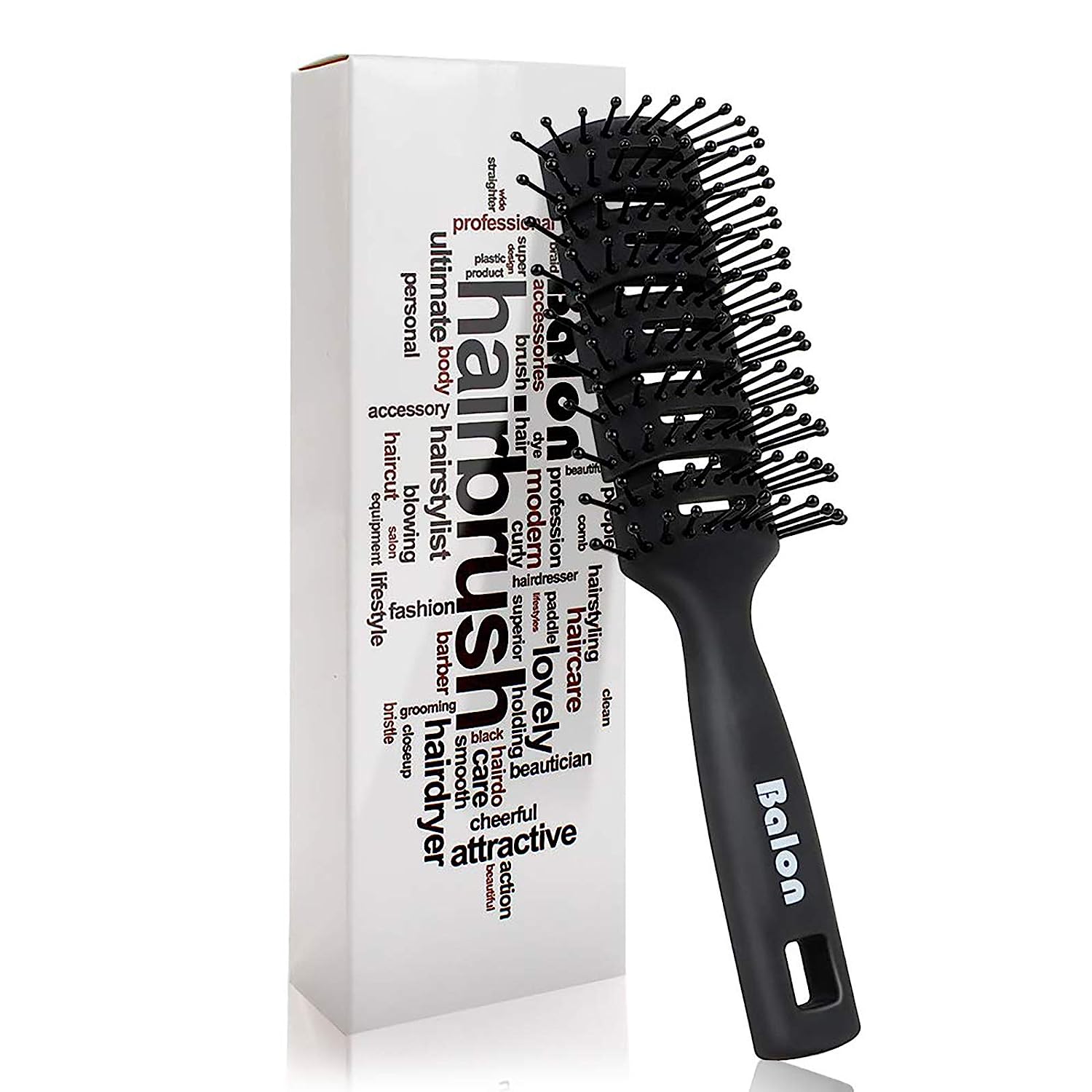 Vent Hair Brush, 11 Row Vented Hairbrush for Men and [...]