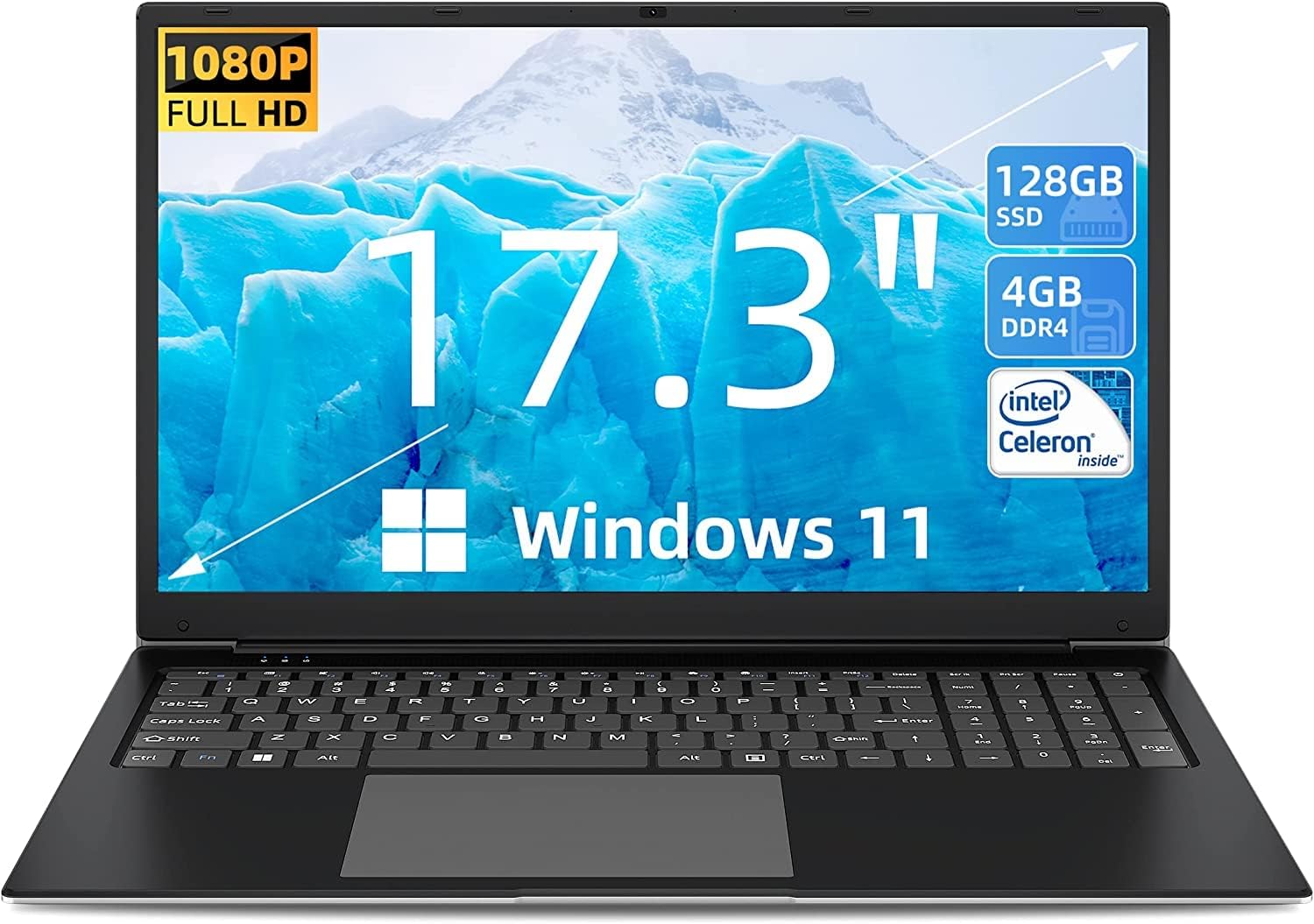 SGIN 17 Inch Laptop, Windows 11 Laptops with IPS [...]