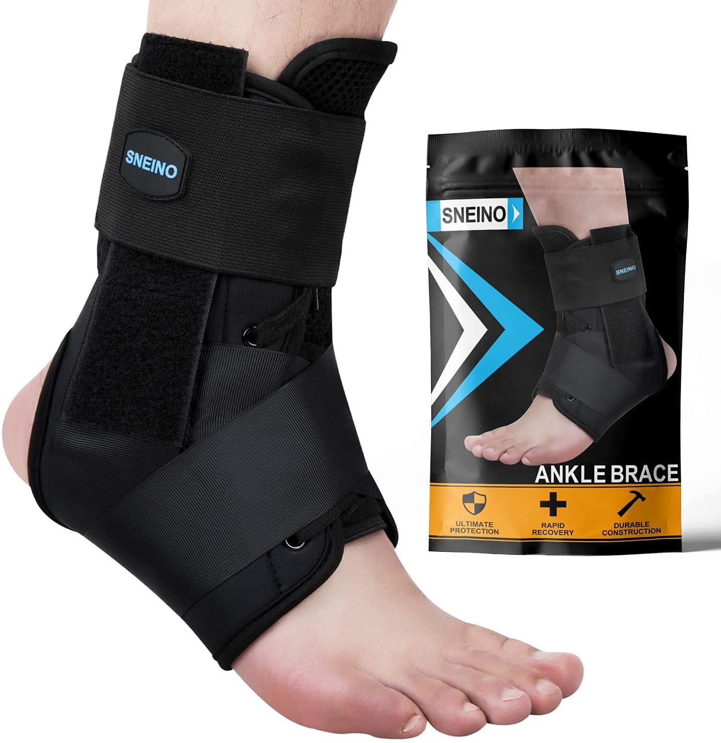 SNEINO Ankle Brace for Women & Men - Ankle Brace for [...]