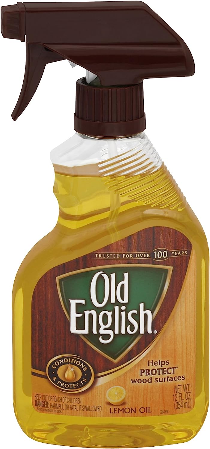 Old English Lemon Oil Furniture Polish, 12 fl oz Bottle