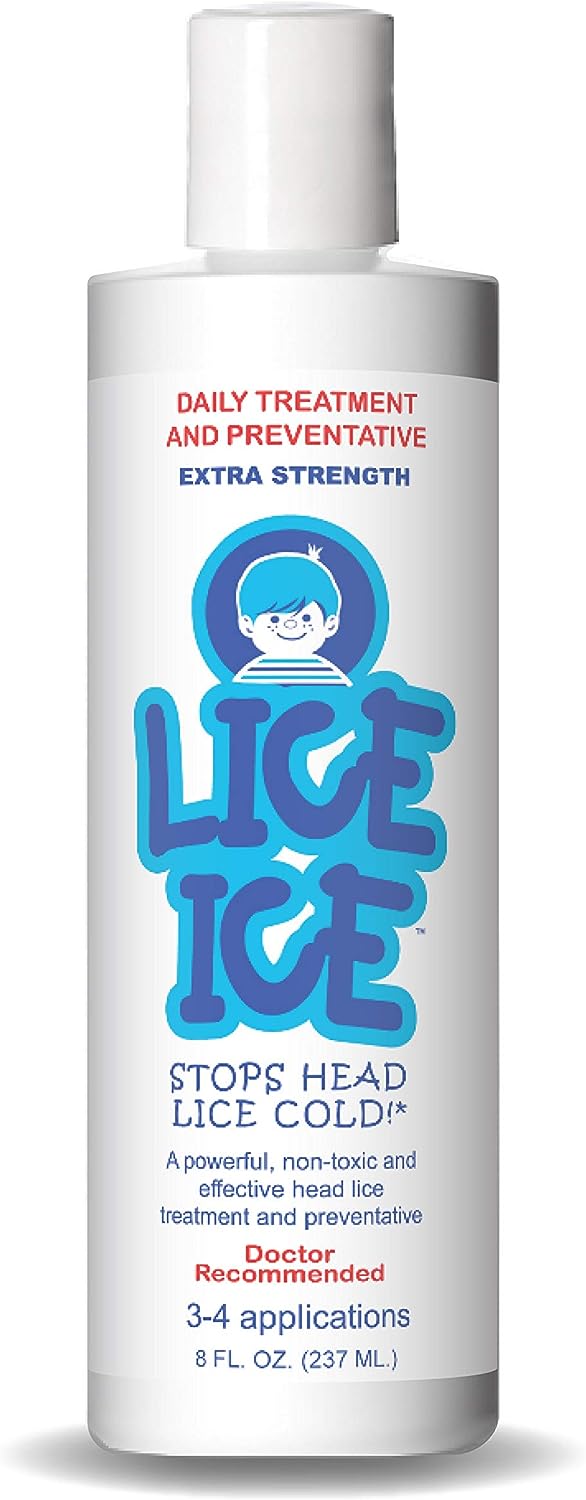 Lice Treatment (8 FL OZ), Made in USA | Lice Ice Extra [...]