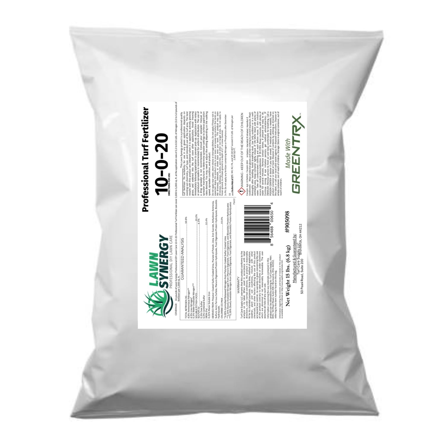 10-0-20 Emerald Lawn Fertilizer - 45% XCU Slow- [...]