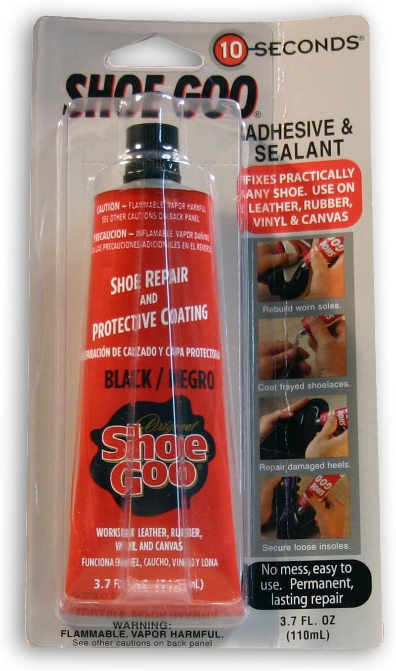 Sof Sole Shoe Goo Footwear Adhesive, Black