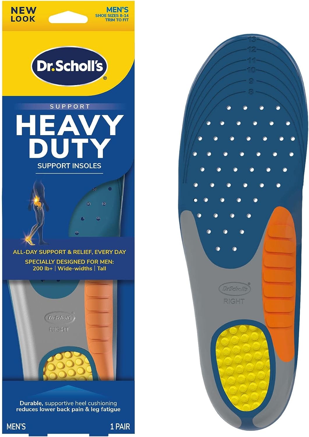 Dr. Scholl's Heavy Duty Support Insole Orthotics, Big [...]