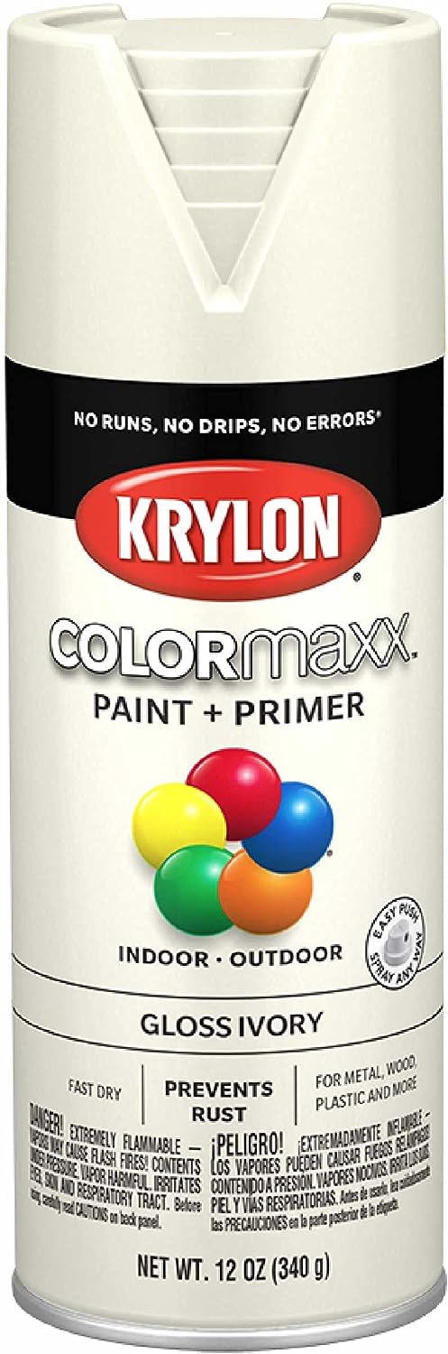 Krylon K05524007 COLORmaxx Spray Paint and Primer for [...]