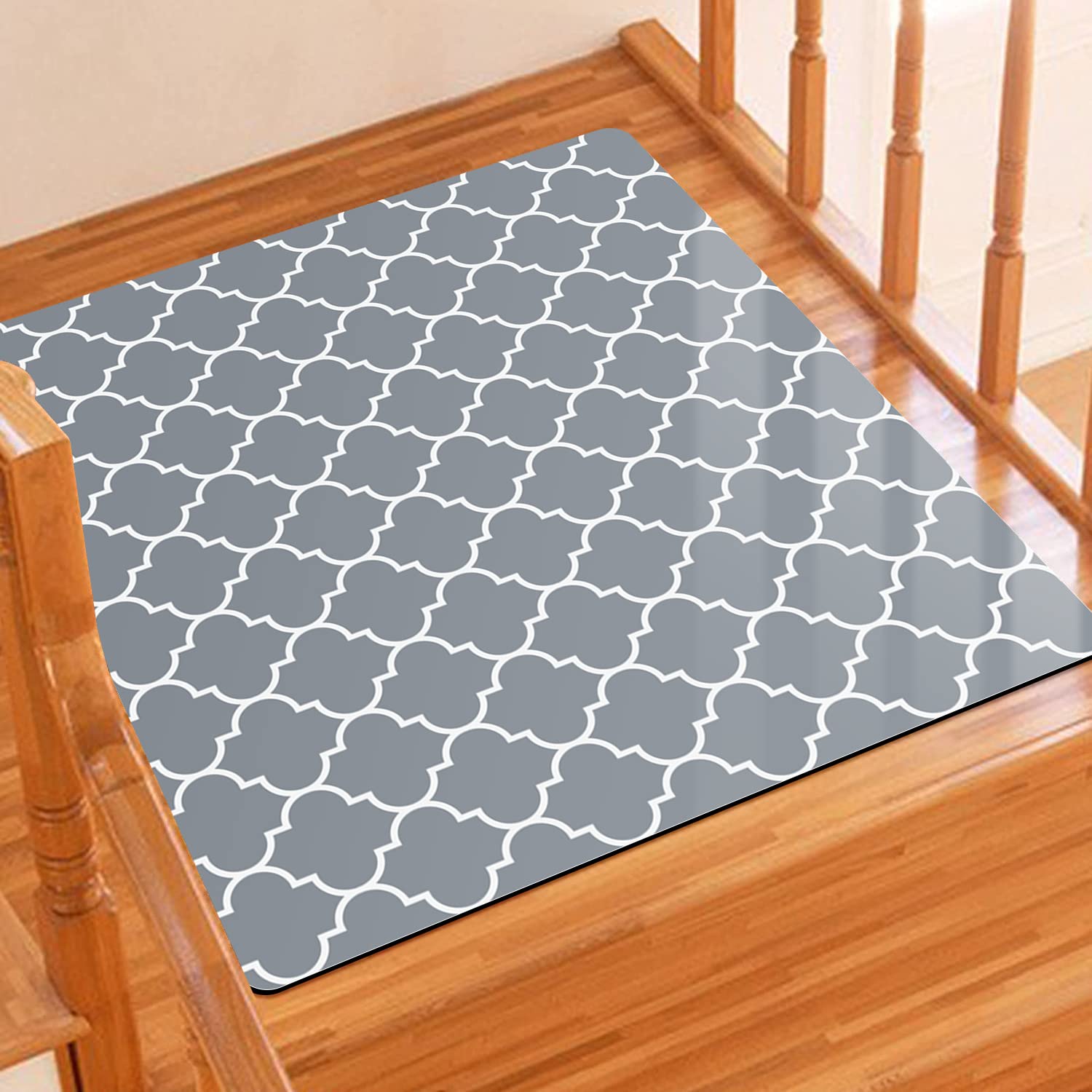 Stair Treads Carpet with Landing Slip Resistant, Gray [...]