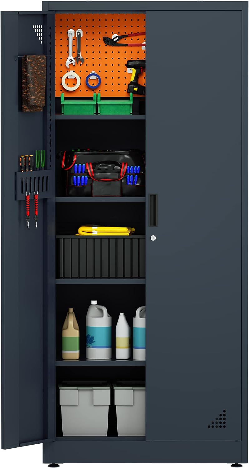 VCGGAIP Metal Storage Cabinet - Garage Storage Cabinet [...]
