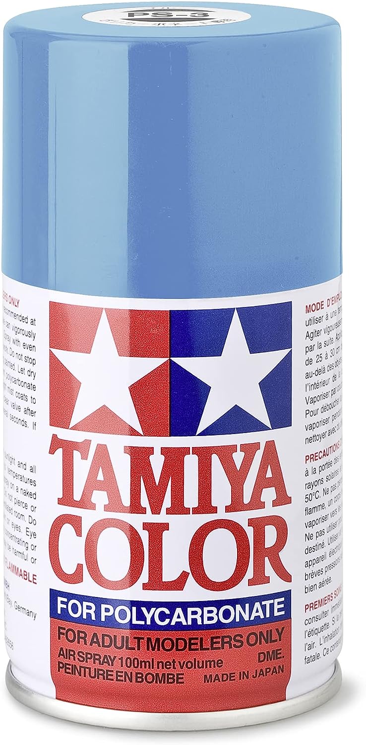Tamiya TAM86003 86003 PS-3 Light Blue Spray Paint, [...]