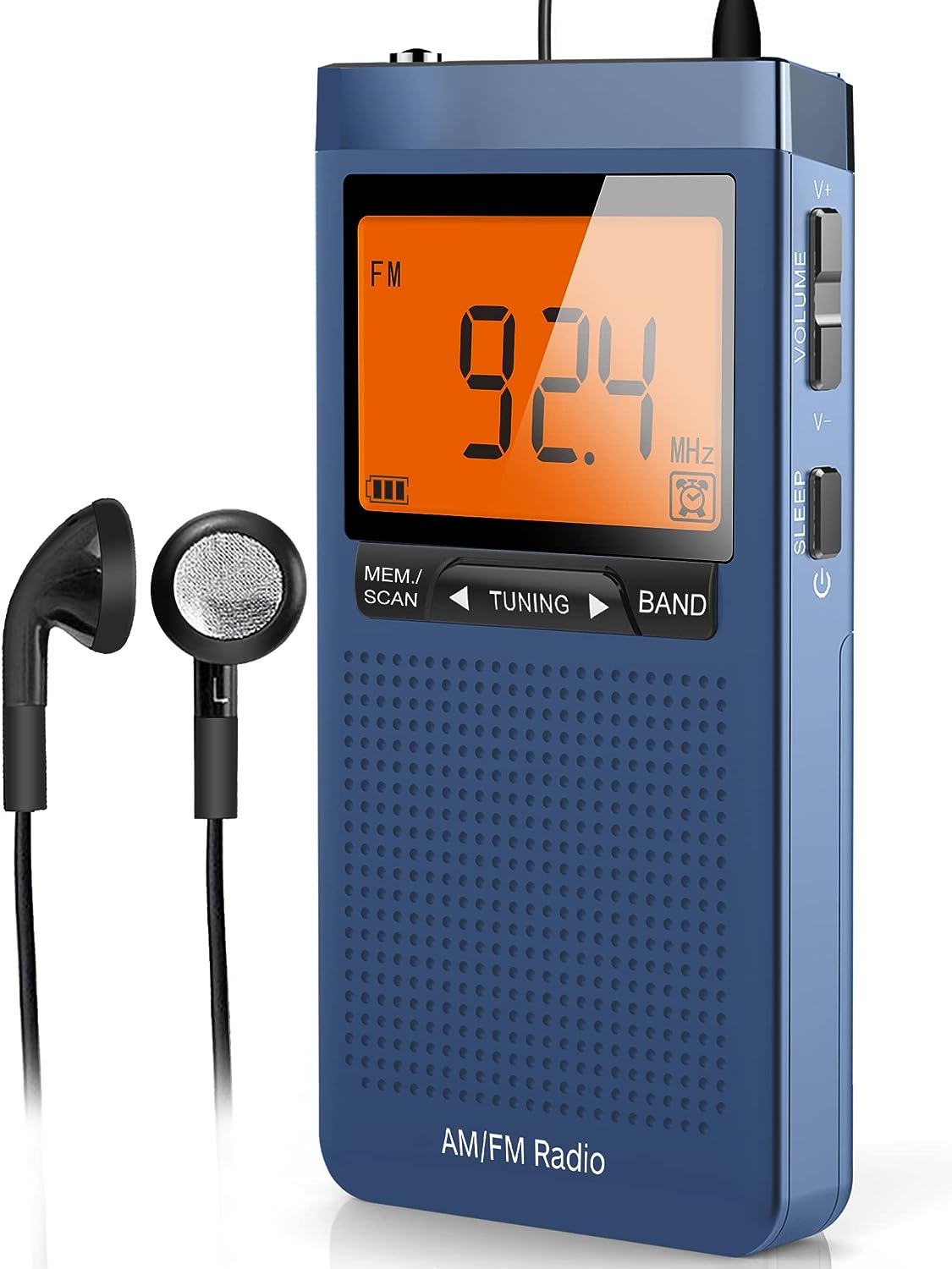 AM FM Portable Radio,Pocket Radio with Best [...]