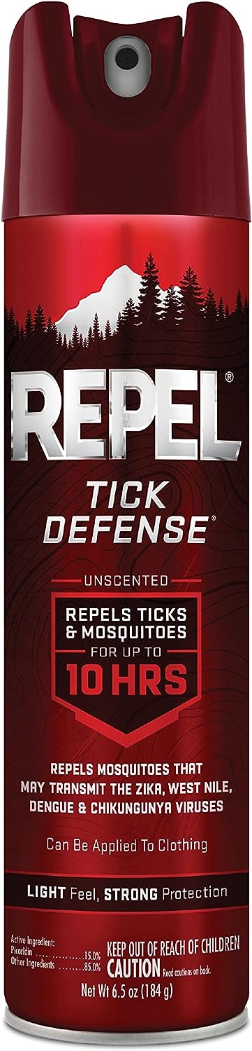 Repel Tick Defense, Repels Ticks & Mosquitos For Up To [...]
