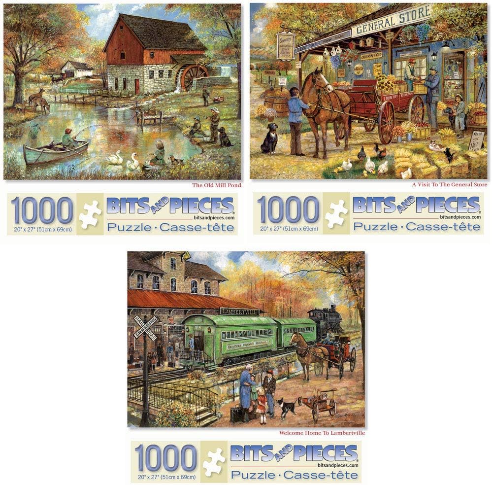 Bits and Pieces - 1000 Piece Jigsaw Puzzles for Adults [...]