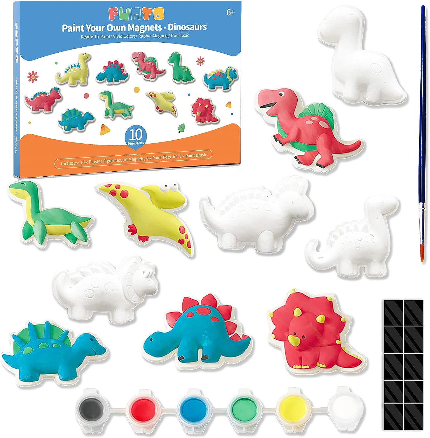 Funto Dinosaur Painting Kit for Kids, Paint Your Own [...]
