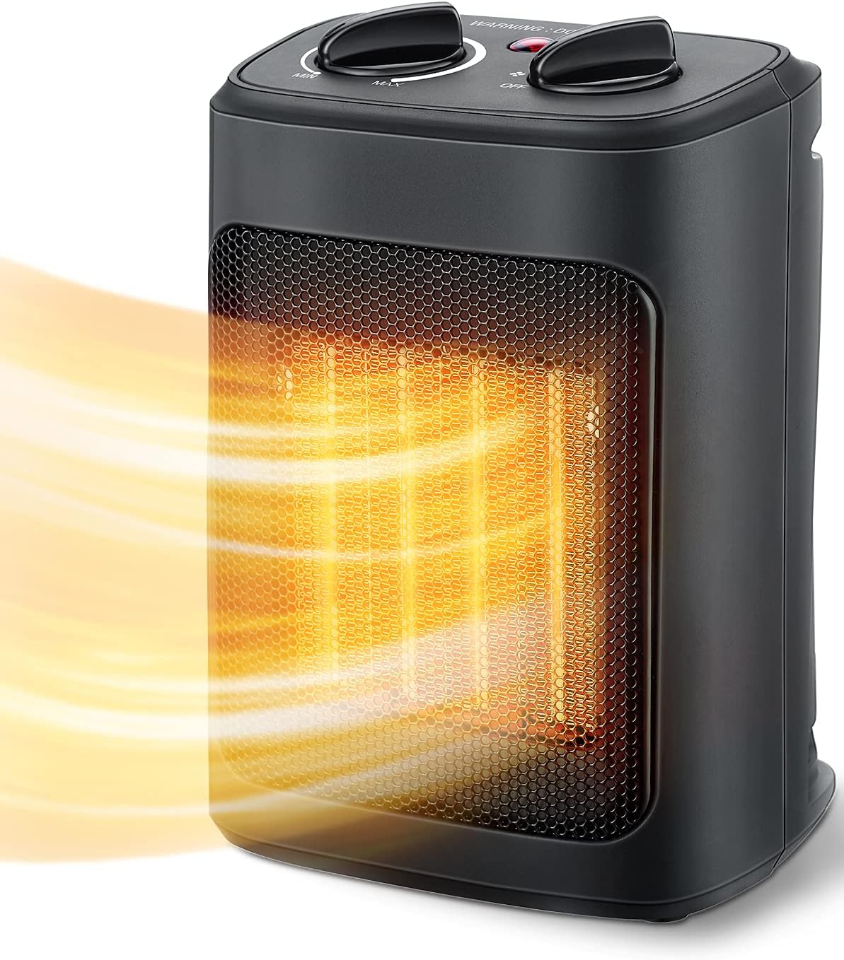 Space Heater, 1500W Electric Heaters Indoor Portable [...]