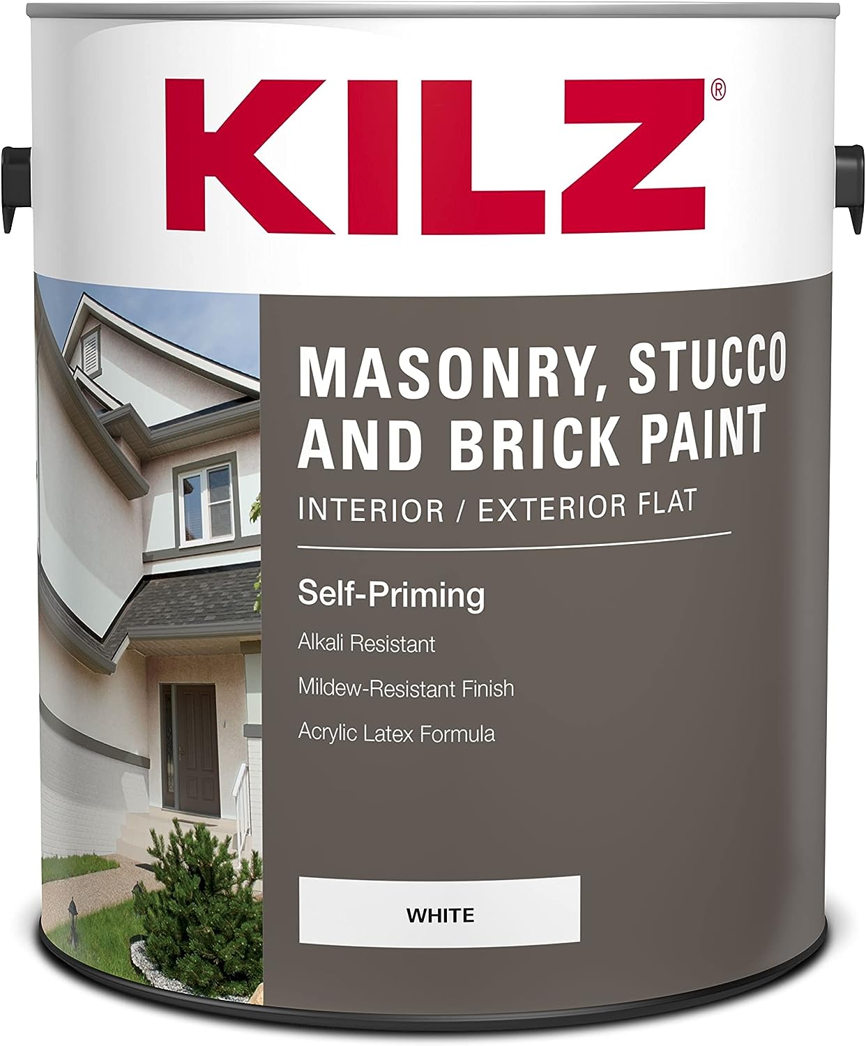 KILZ Self-Priming Masonry, Stucco and Brick Paint, [...]