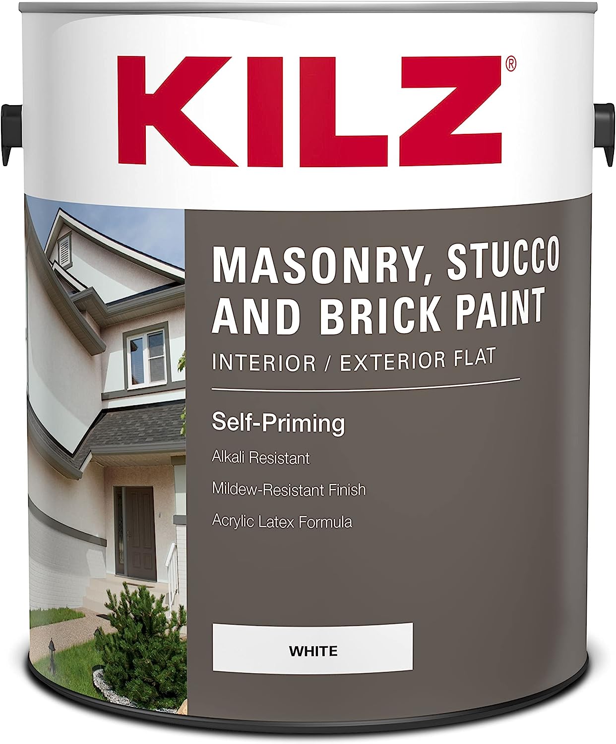KILZ Self-Priming Masonry, Stucco and Brick Paint, [...]