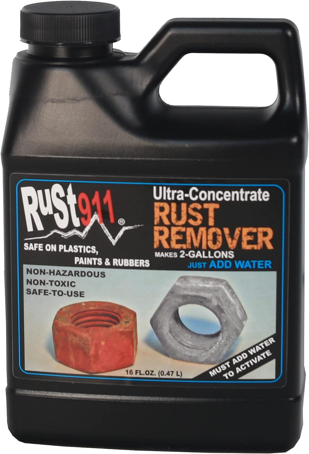 Rust911: Makes 2-Gallons of Rust Remover Dissolver - [...]