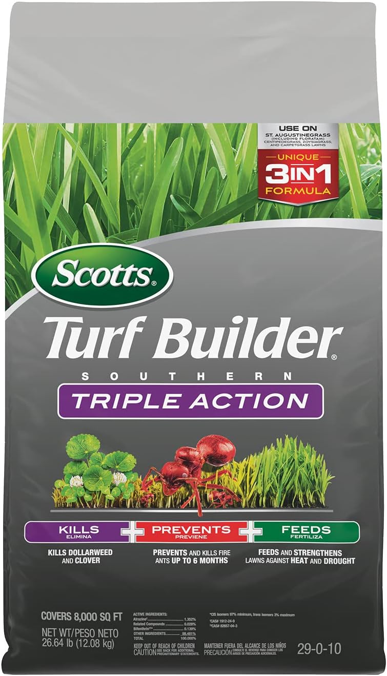 Scotts Turf Builder Southern Triple Action, Weed [...]