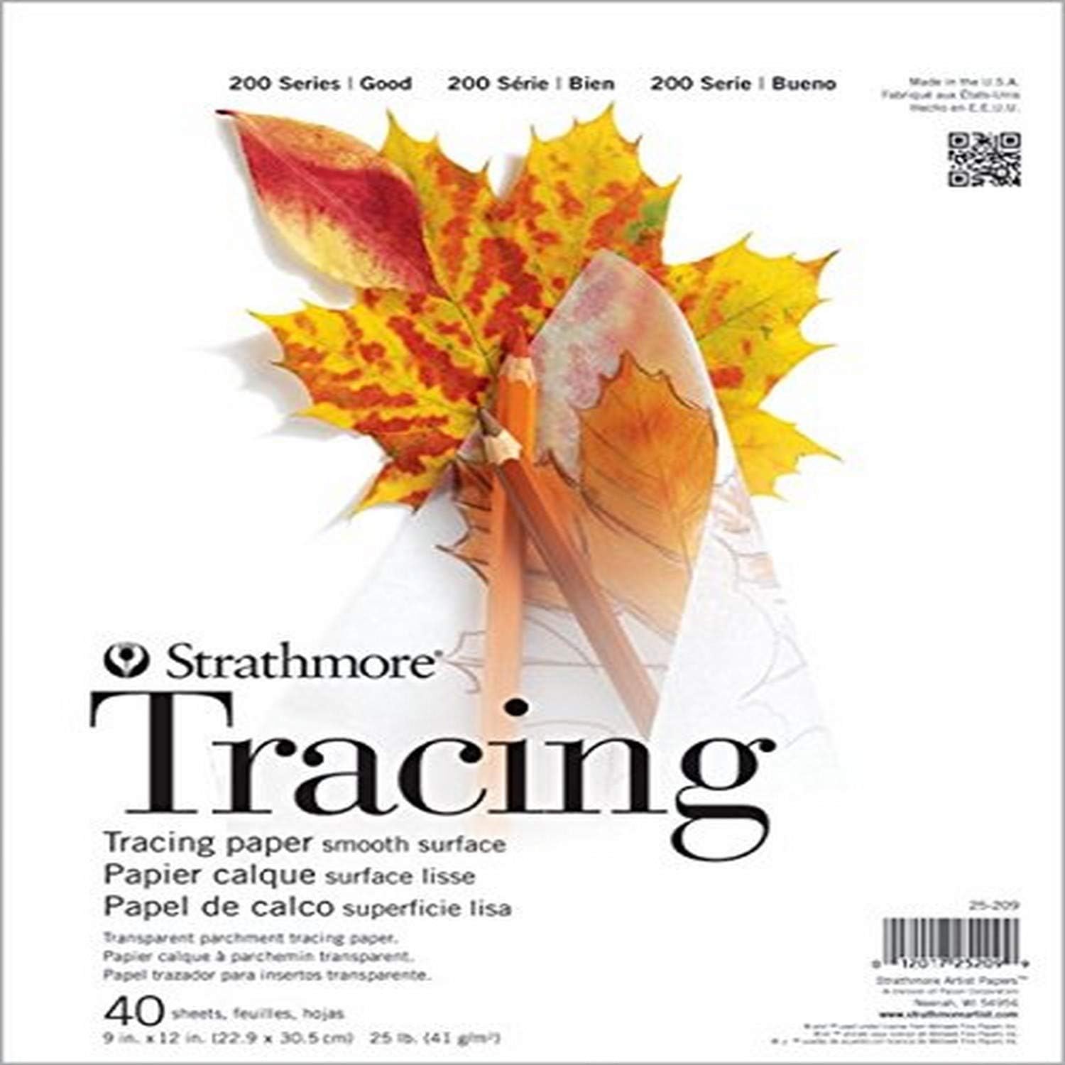 Strathmore (25-209 STR-025-209 40 Sheet Tracing Pad, 9 [...]