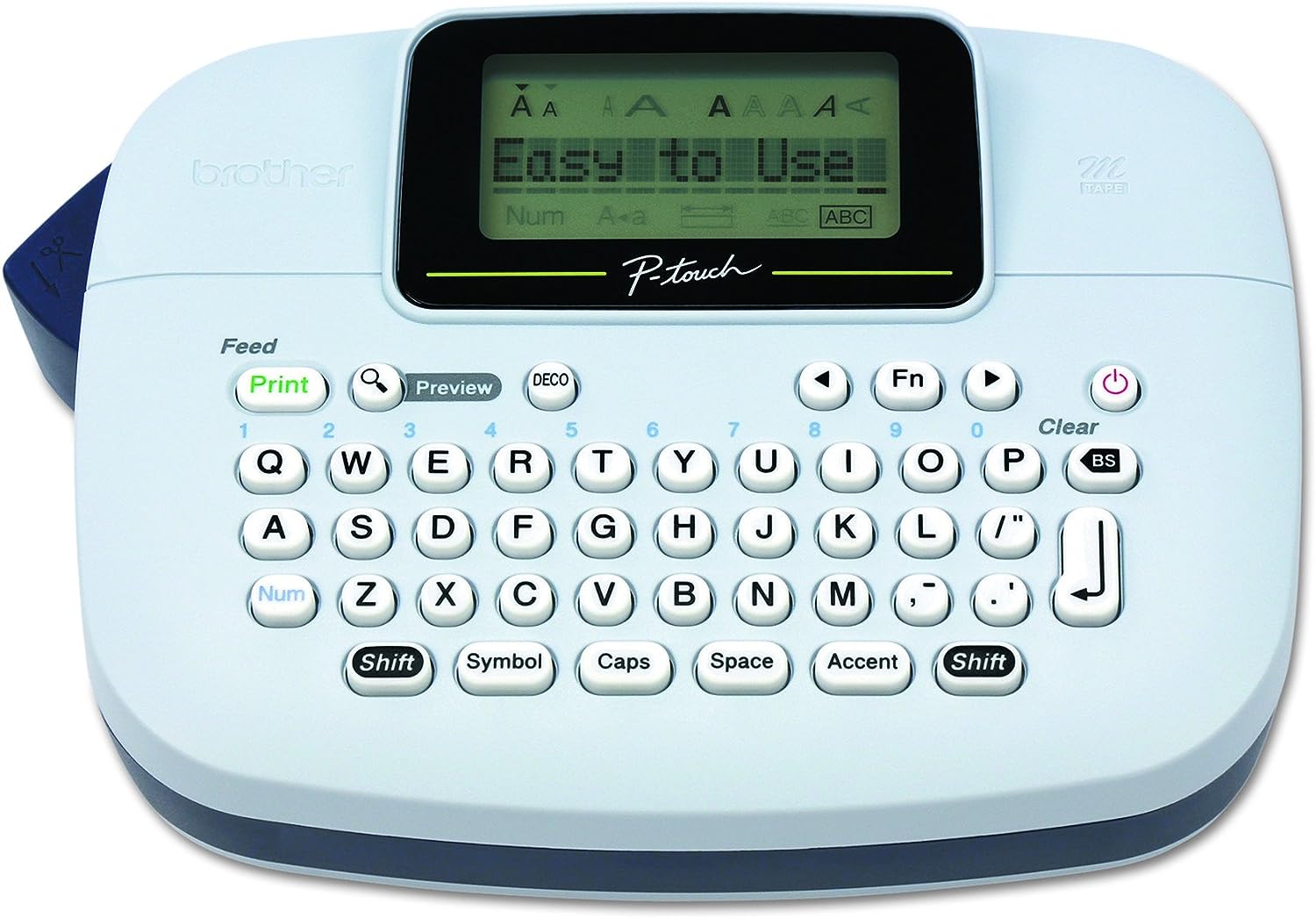 Brother P-Touch, PTM95, Handy Label Maker, 9 Type [...]