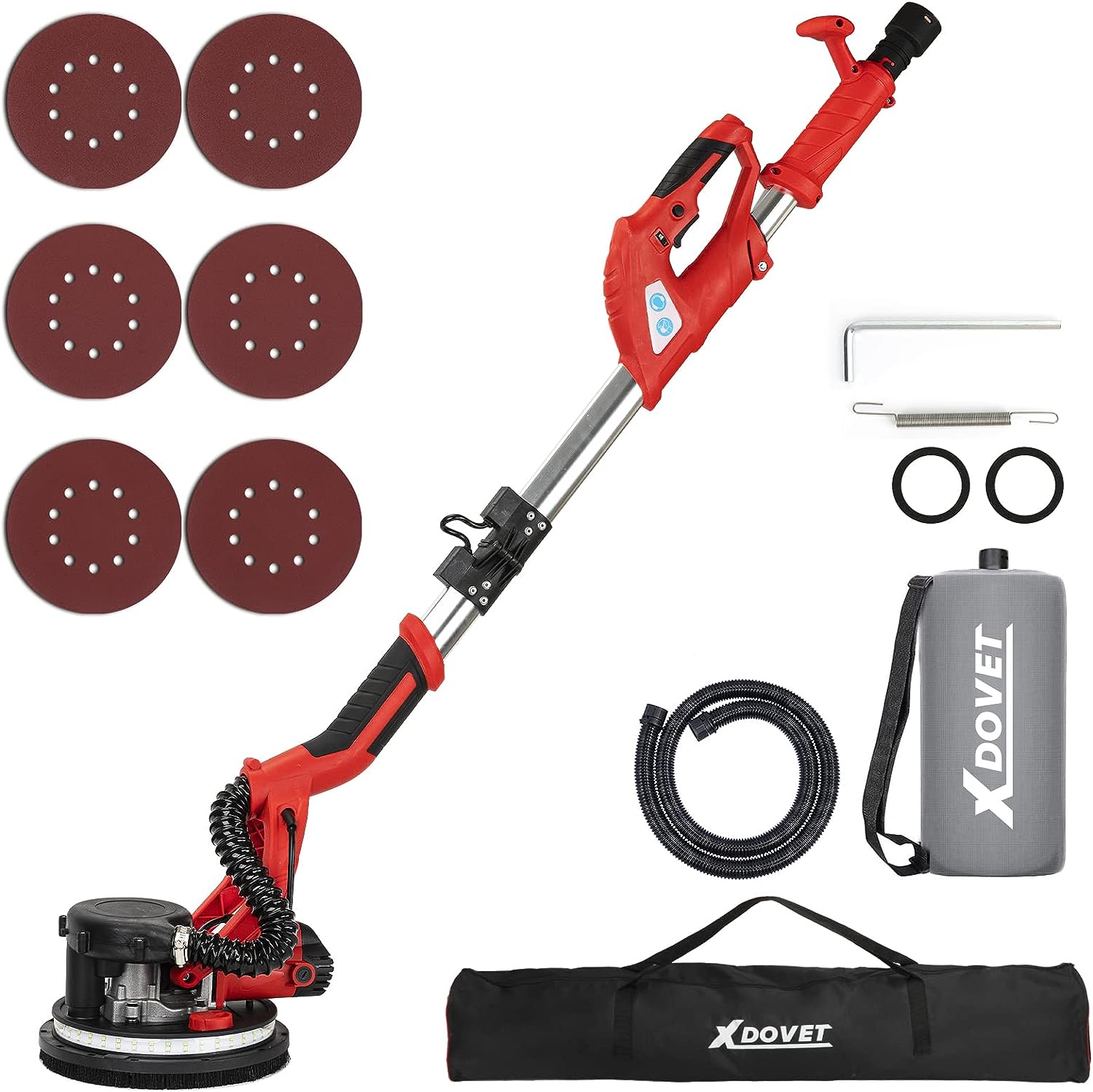 XDOVET Drywall Sander, 750W Electric Sander with 6 Pcs [...]