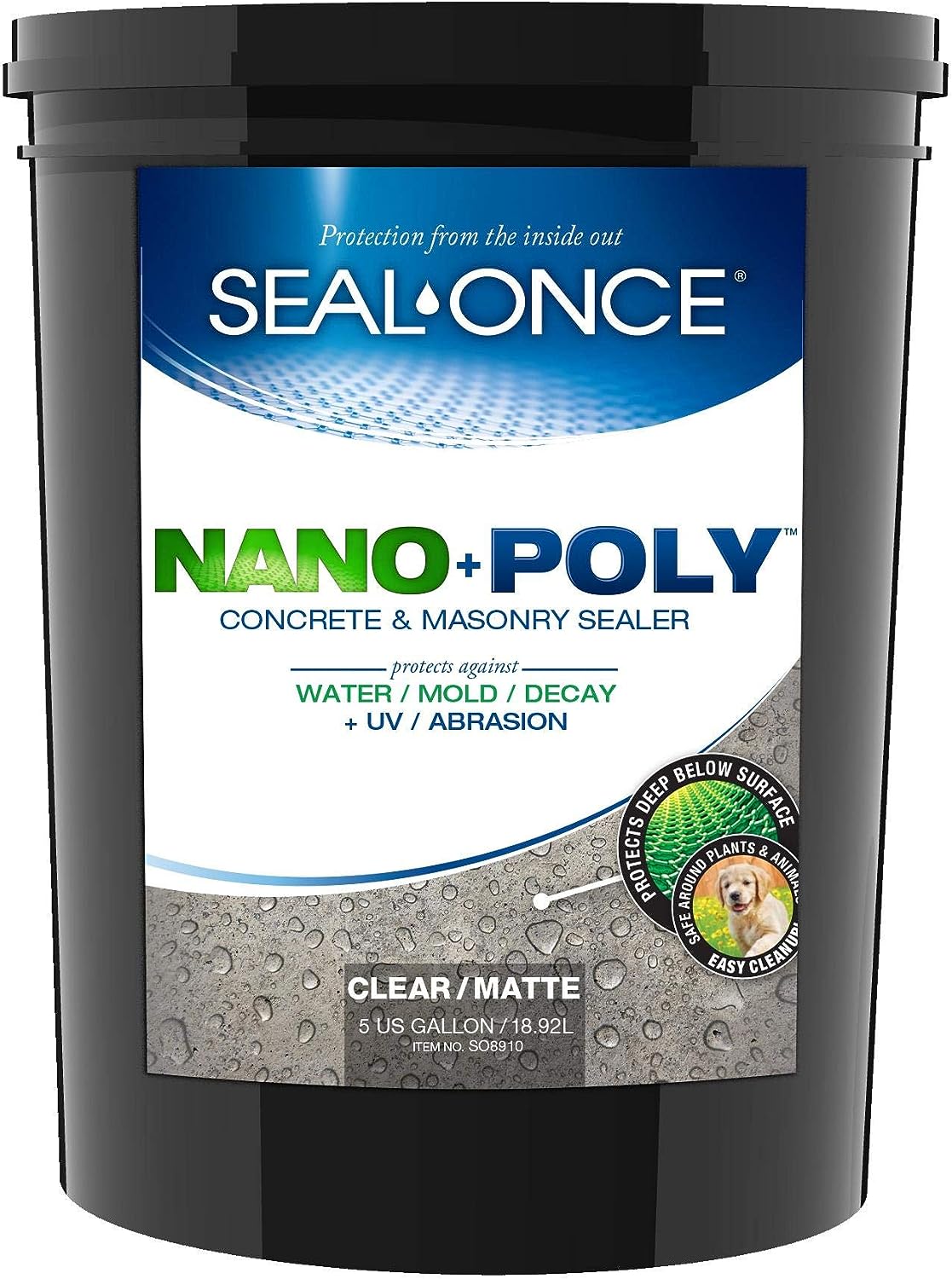 SEAL-ONCE Nano+Poly Concrete & Masonry Penetrating [...]
