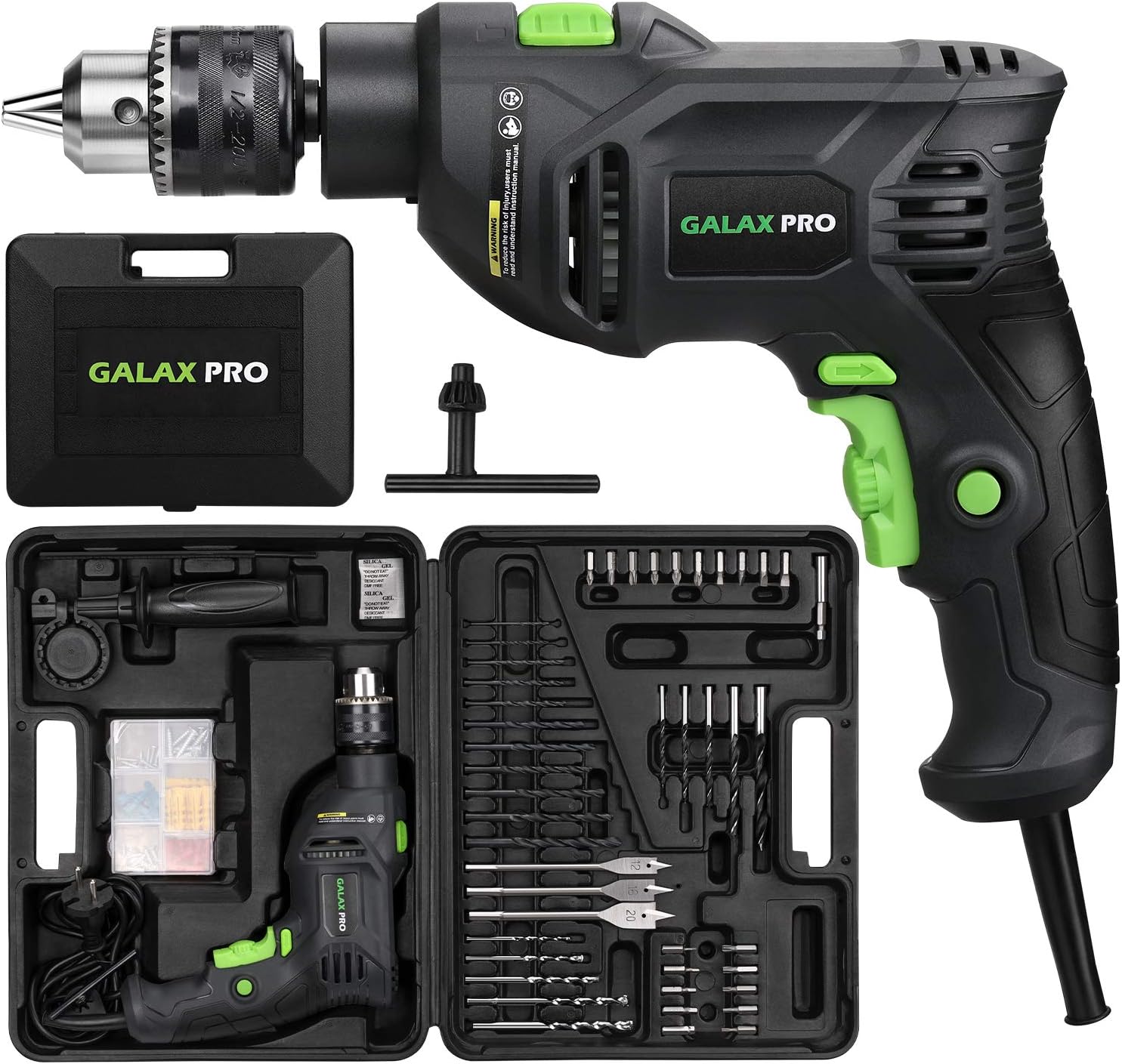 GALAX PRO 5Amp 1/2-inch Corded Impact Drill with [...]