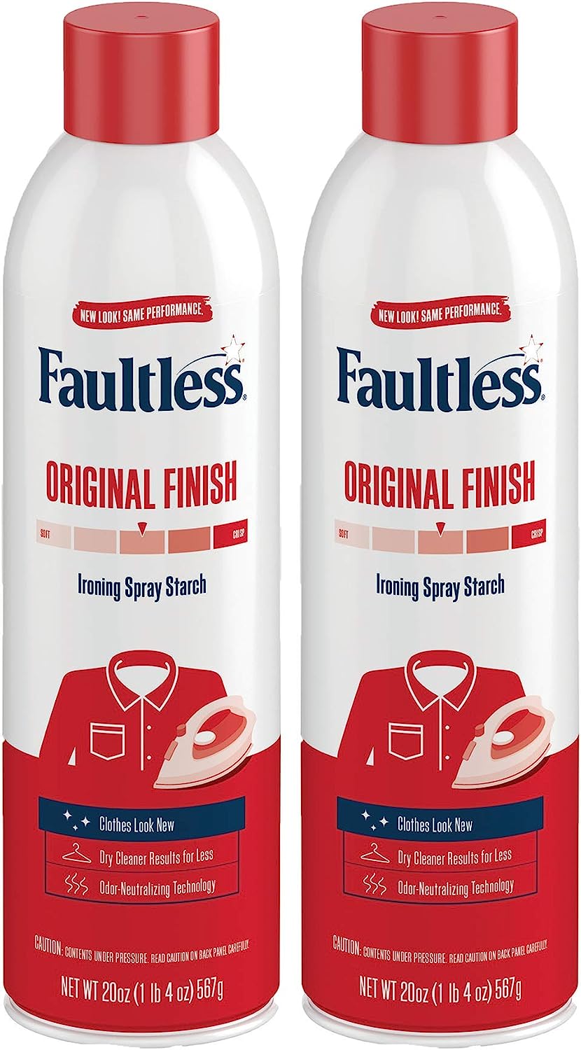 Laundry Starch Spray, Faultless Original Hold Ironing [...]