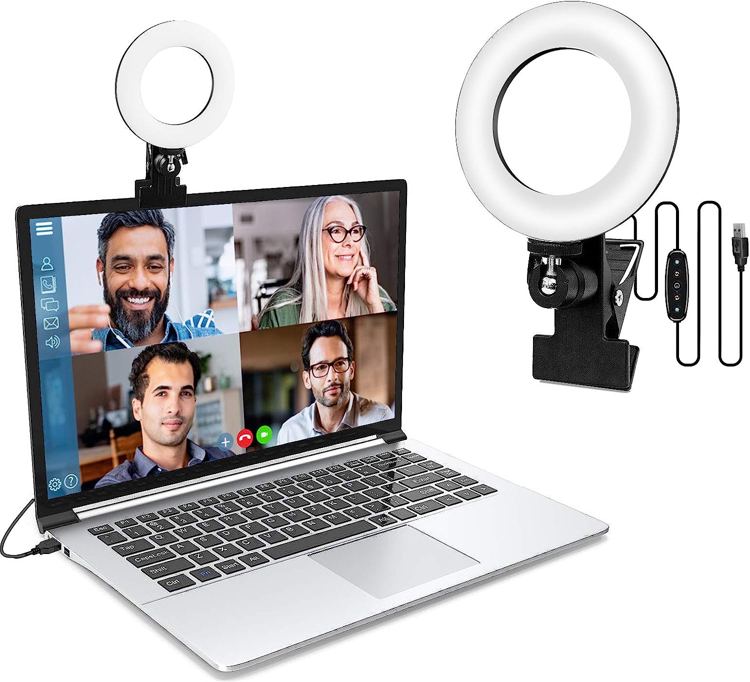 Video Conference Lighting,Webcam Lighting,Ring Light [...]