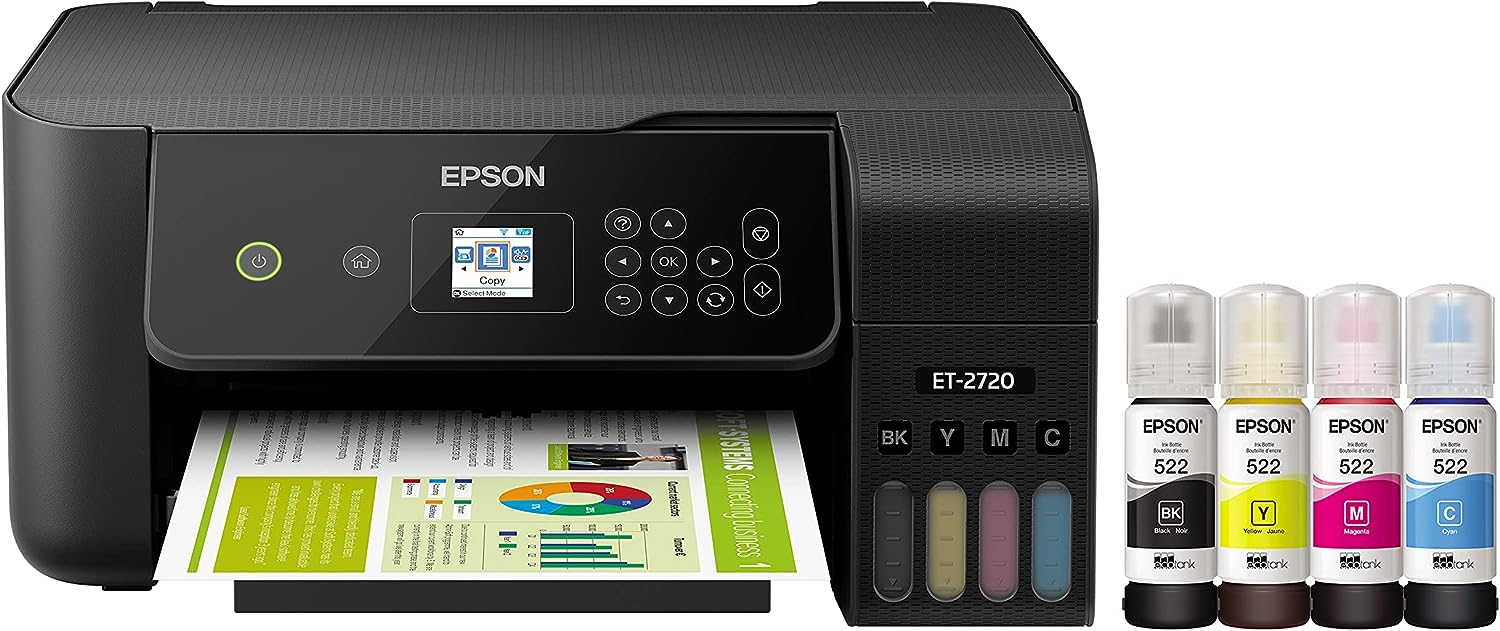 Epson EcoTank ET-2720 Wireless Color All-in-One [...]