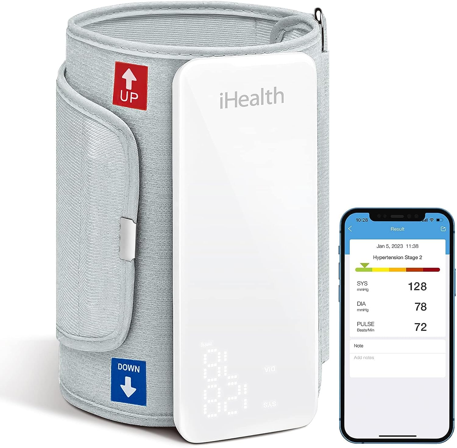 iHealth Neo Wireless Blood Pressure Monitor, Upper Arm [...]