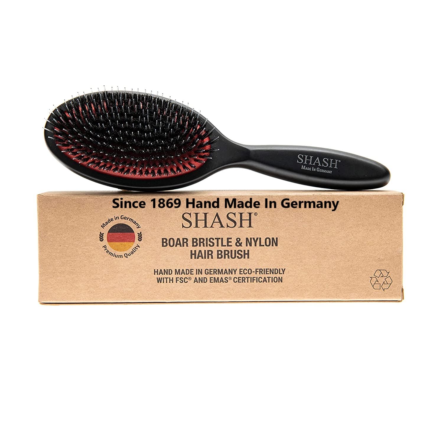Since 1869 Hand Made In Germany - Nylon Boar Bristle [...]