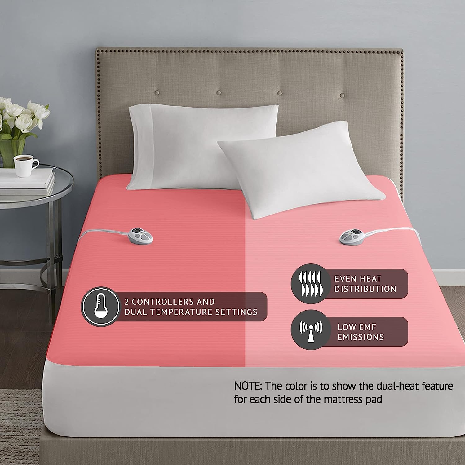 Serta Waterproof Heated Mattress Pad - Electric Bed [...]