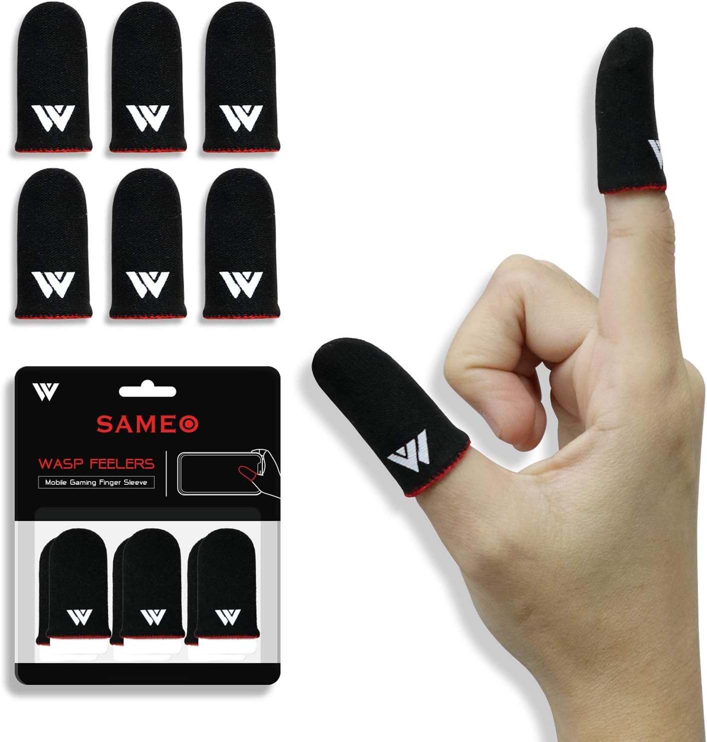 SAMEO Gaming Finger Sleeves for Mobile Game [...]