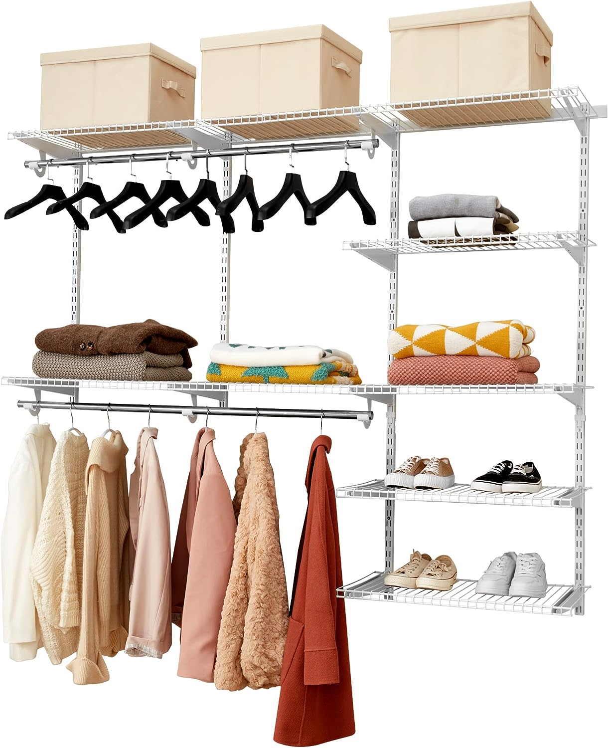 Sapodilla Closet Organizer System Kit Wall [...]