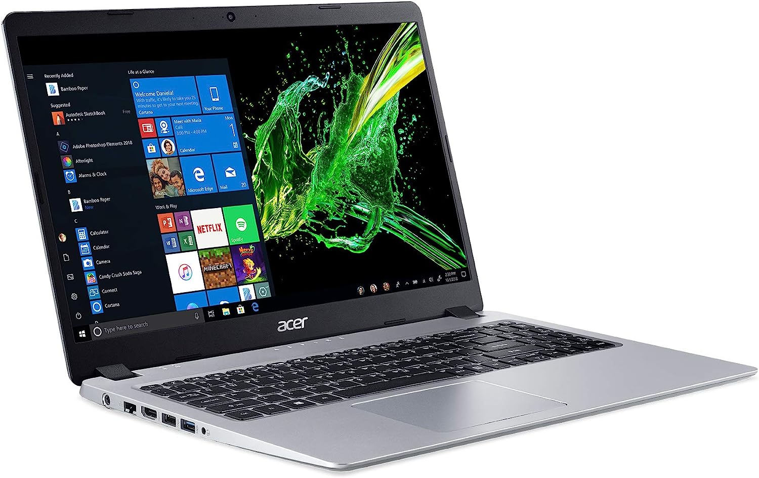 Acer Aspire 5 Slim Laptop, 15.6 inches Full HD IPS [...]