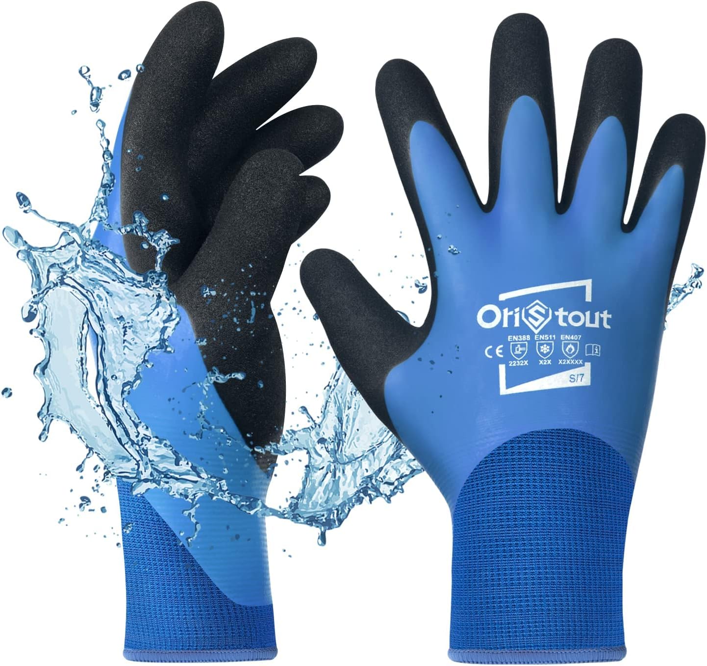 OriStout Waterproof Winter Work Gloves for Men and [...]