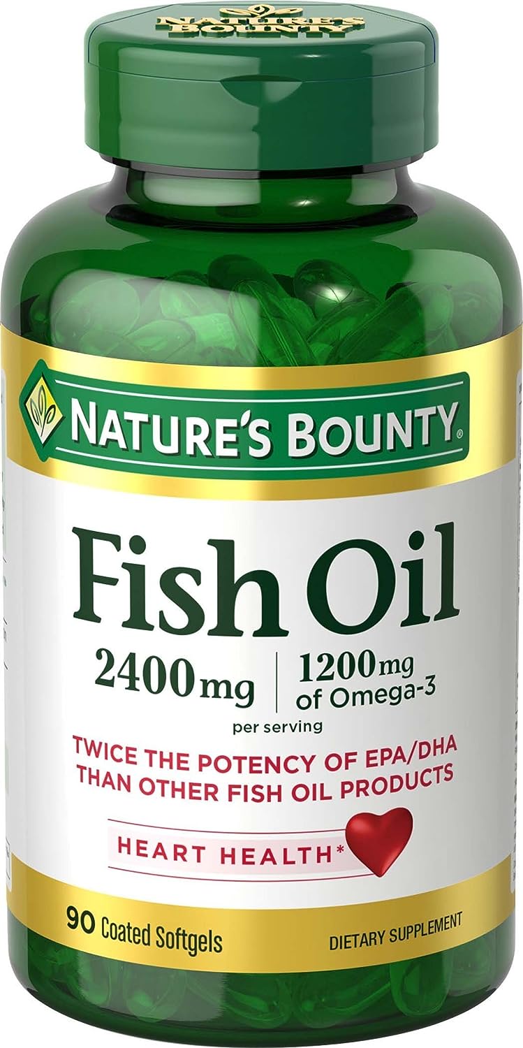 Nature’s Bounty Fish Oil, Supports Heart Health, [...]