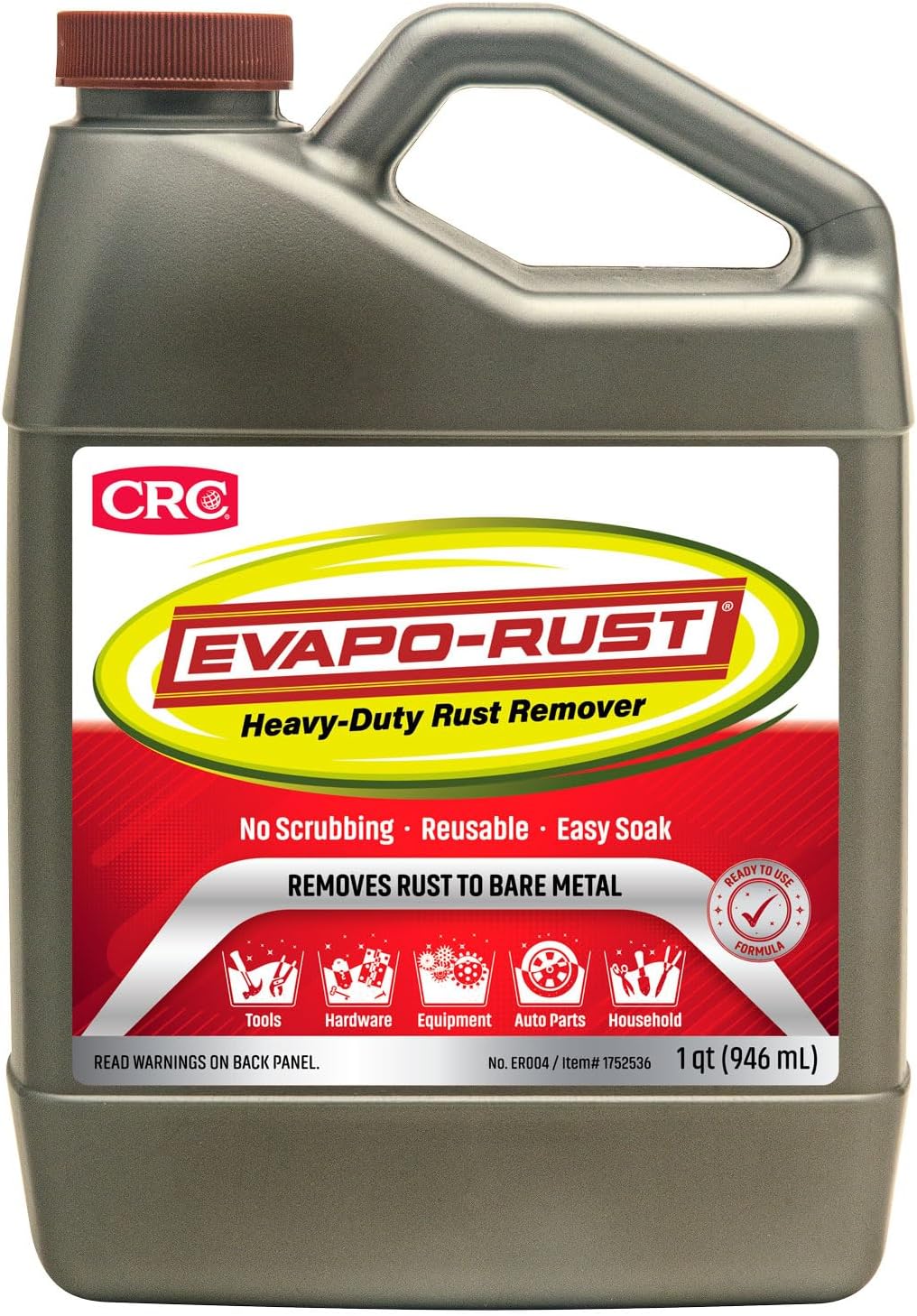 Evapo-Rust ER012 Super Safe – 128 oz., Non Toxic Rust [...]